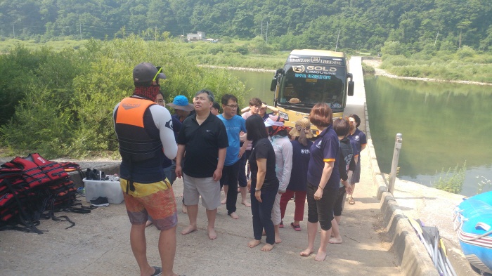 2018. 6. 22. (금) ~ 24. (일) < 2018학년도 하계 현장 교육: 동강 래프팅 체험 >