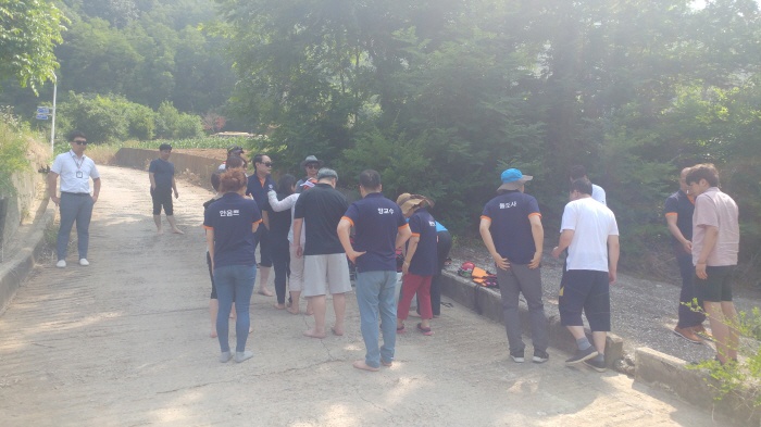 2018. 6. 22. (금) ~ 24. (일) < 2018학년도 하계 현장 교육: 동강 래프팅 체험 >