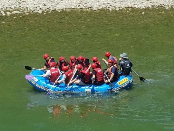 2018. 6. 22. (금) ~ 24. (일) < 2018학년도 하계 현장 교육: 동강 래프팅 체험 >