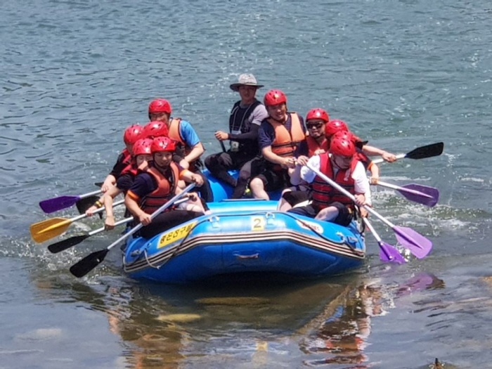 2018. 6. 22. (금) ~ 24. (일) < 2018학년도 하계 현장 교육: 동강 래프팅 체험 >