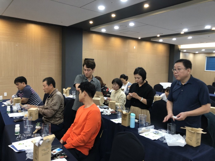 2018. 6. 28. (목) ~ 29. (금)< 2018학년도 도내 환경 인증 실습 교육 : 관광 치유식물테라피 프로그램>